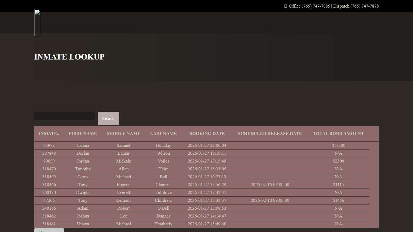 Inmate Lookup - Delaware County Sheriff
